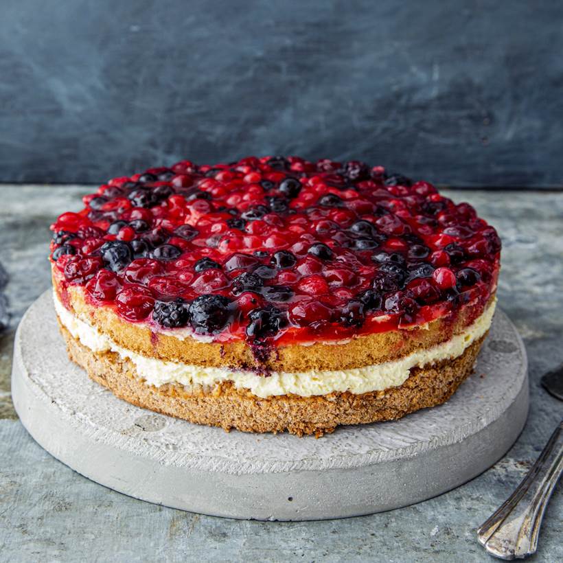 Vaniljedrøm bakt uten gluten
